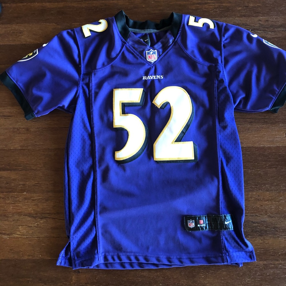 Women’s Purple/black/white Ray Lewis Jersey